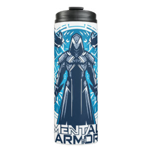 Mental Armor - Hoodie Warrior Figure Thermal Tumbler