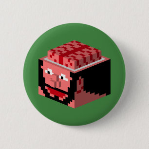 Mental Block 6 Cm Round Badge
