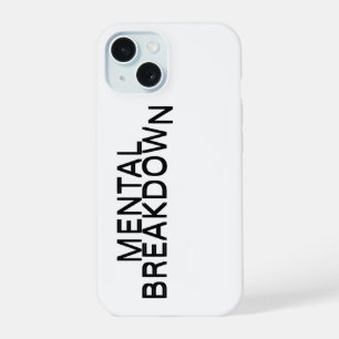 Mental Breakdown Rugged iPhone Protection Case