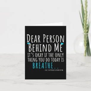 Mental Health & Suicide Prevention Awareness P Card