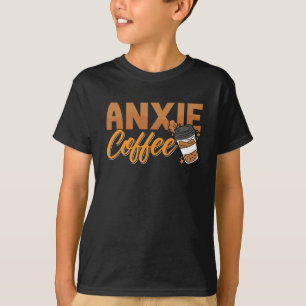 Mental Health Anxie Coffee Awareness Anxie Anxiety T-Shirt