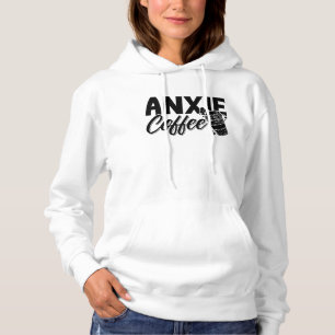 Mental Health Anxie Coffee Awareness Anxiety Anxie Hoodie