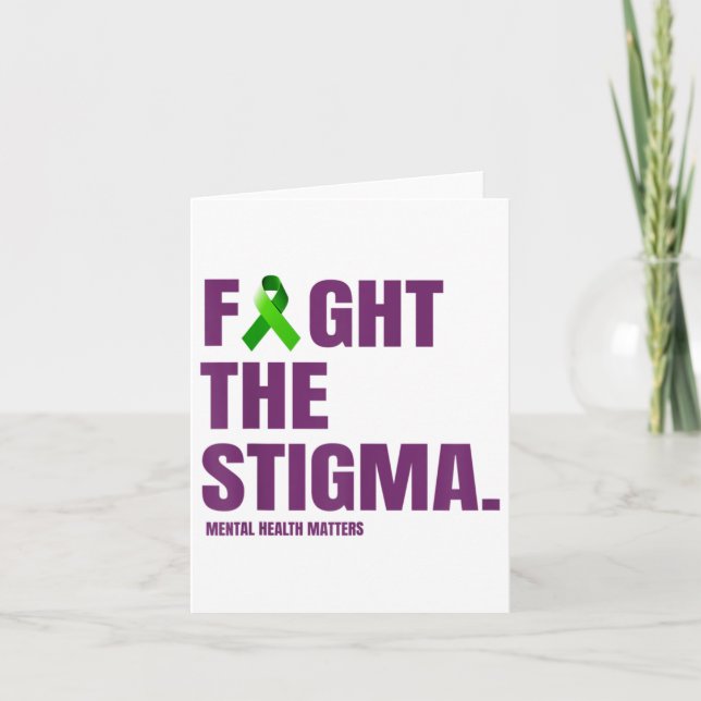 Mental Health Awareness _1  Card (Front)