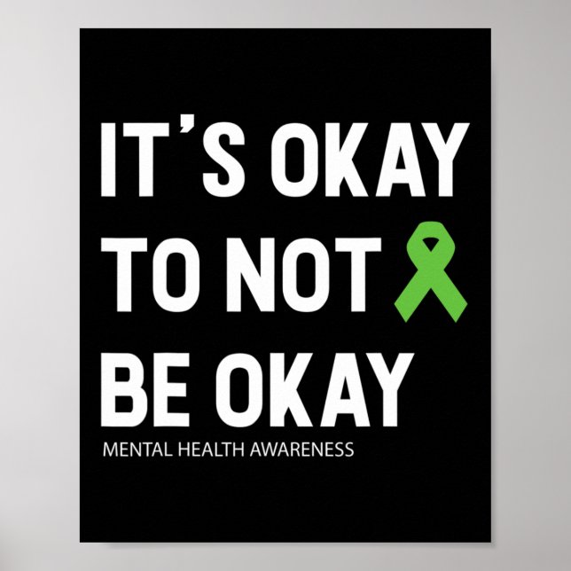 Mental Health Awareness 1  Poster (Front)