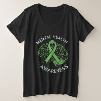 Mental health awareness 2024,Mind Matters Hoodie Plus Size T-Shirt