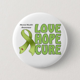 Mental Health Awareness 6 Cm Round Badge