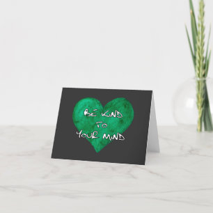 Mental Health Awareness - Be kind to your mind T-S Announcement