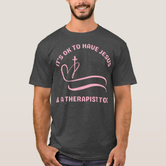 Mental Health Awareness Christian Faith Pink Women T-Shirt