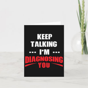 Mental Health Awareness Counsellor Gift - Therapis Card