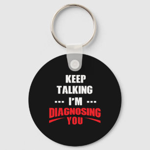 Mental Health Awareness Counsellor Gift - Therapis Key Ring