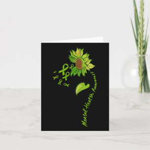 Mental Health Awareness Depression Suicide Prevent Card