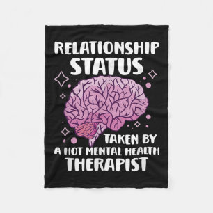Mental Health Awareness Depression Suicide Prevent Fleece Blanket