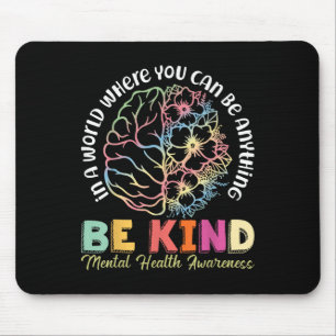 Mental Health Awareness Depression Suicide Prevent Mouse Pad