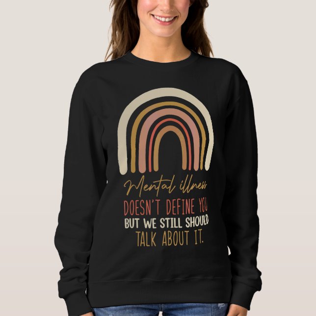 Mental Health Awareness Depression Sweatshirt (Front)
