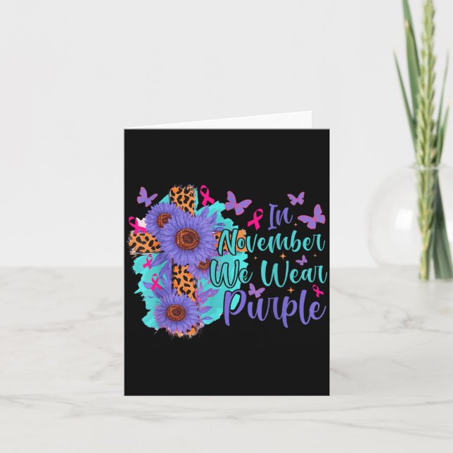 Mental Health Awareness Design 4 Card (Front)