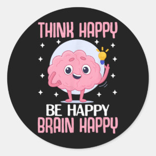 Mental Health Awareness Design For Neurodiverse Se Classic Round Sticker