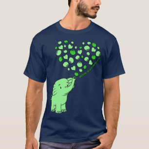 Mental Health Awareness Elephant Hearts Supporter T-Shirt