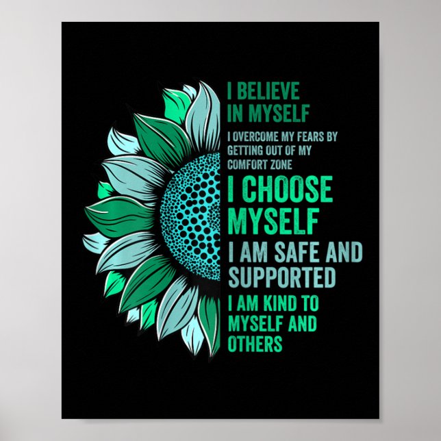 Mental Health Awareness- End The Stigma  Poster (Front)