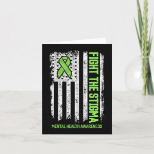 Mental Health Awareness  Fight the Stigma Mental H Card