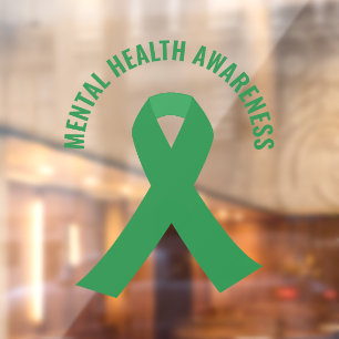 Mental Health Awareness Green Ribbon