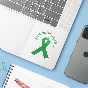 Mental Health Awareness Green Ribbon