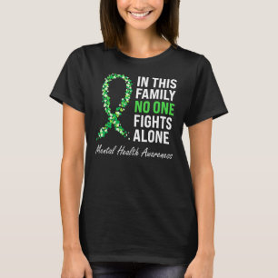 Mental Health Awareness Green Ribbon 1 T-Shirt