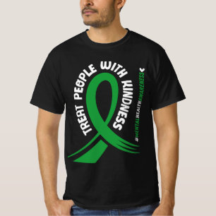 Mental Health Awareness Green Ribbon Kindness T-Shirt