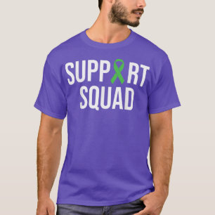 Mental Health Awareness Green Ribbon Support Squad T-Shirt
