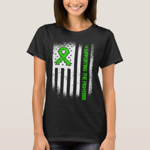 Mental Health Awareness Green Ribbon Supporting Th T-Shirt