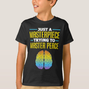 Mental Health Awareness Human Brain T-Shirt
