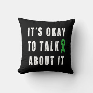 Mental Health Awareness It's Okay To Talk About It Cushion