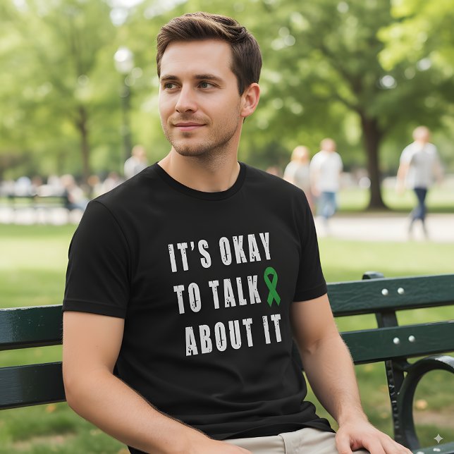 Mental Health Awareness It's Okay To Talk About It T-Shirt (Creator Uploaded)