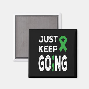 Mental Health Awareness Just Keep Going Magnet