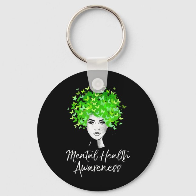 Mental Health Awareness Key Ring (Front)