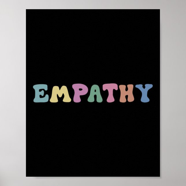 Mental Health Awareness Kindness Empathy  Poster (Front)