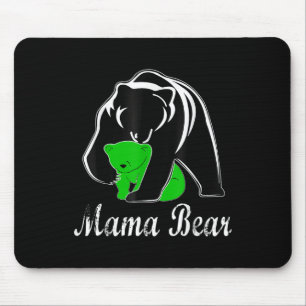 Mental Health Awareness Mama Bear Support Mental H Mouse Pad
