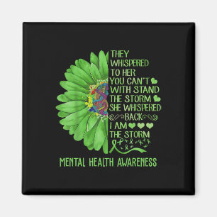 Mental Health Awareness Matters Sunflower I Am The Magnet