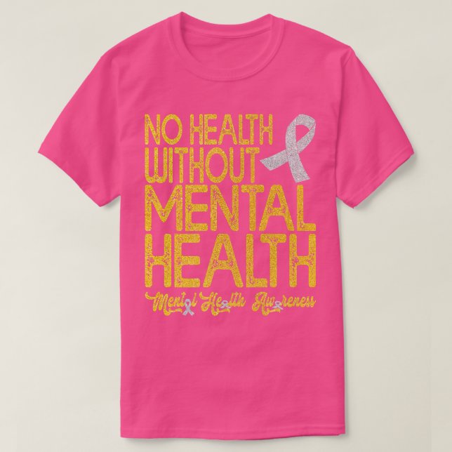 Mental Health Awareness Month3811  T-Shirt (Design Front)