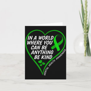 Mental Health Awareness Month 2026 - Be Kind Card