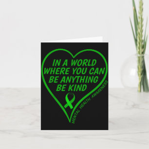 Mental Health Awareness Month 2026 - Be Kind Card
