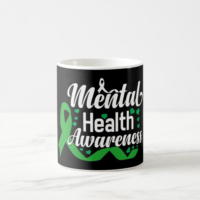 Mental Health Awareness Month Coffee Mug (Center)