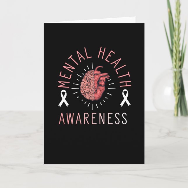 mental health awareness month gifts for women card (Front)