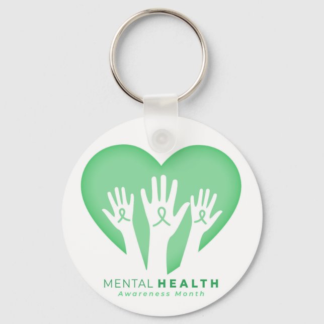Mental Health Awareness Month Key Ring (Front)