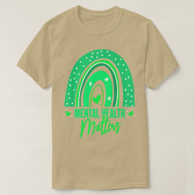 Mental Health Awareness Month Matters For Women Ki T-Shirt (Design Front)