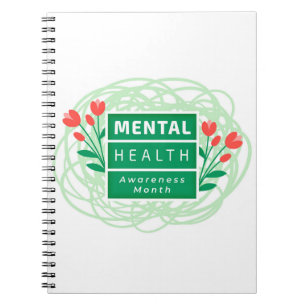 Mental Health Awareness Month Notebook