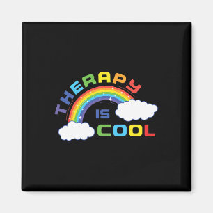 Mental Health Awareness Month Therapy Is Cool Posi Magnet