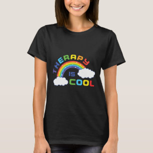 Mental Health Awareness Month Therapy Is Cool Posi T-Shirt