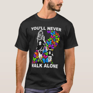 Mental Health Awareness Month  We Walk Together Wa T-Shirt