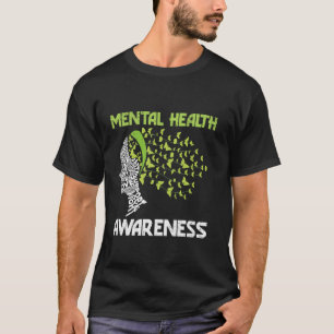Mental Health Awareness Month Word Cloud Support A T-Shirt