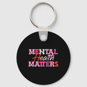 Mental Health Awareness National Stress Awareness  Key Ring